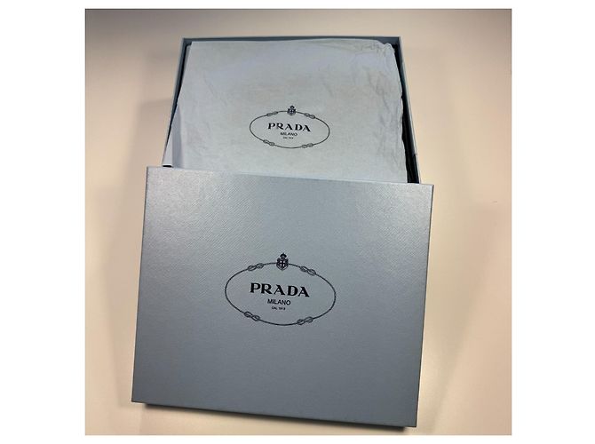 Sandalias Prada de cuero plateado con tacón de aguja Plata - vista 5