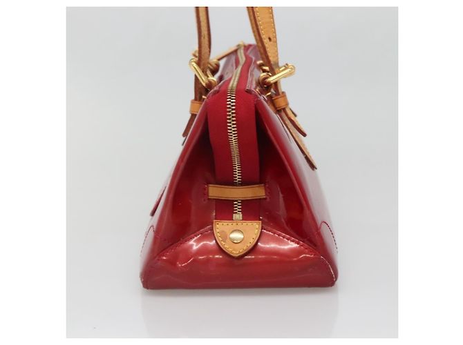 Louis Vuitton Rosewood Avenue Monogram Vernis Rosso - vista 4