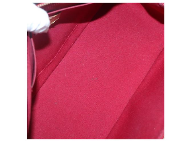 Louis Vuitton Rosewood Avenue Monogram Vernis Rosso - vista 5