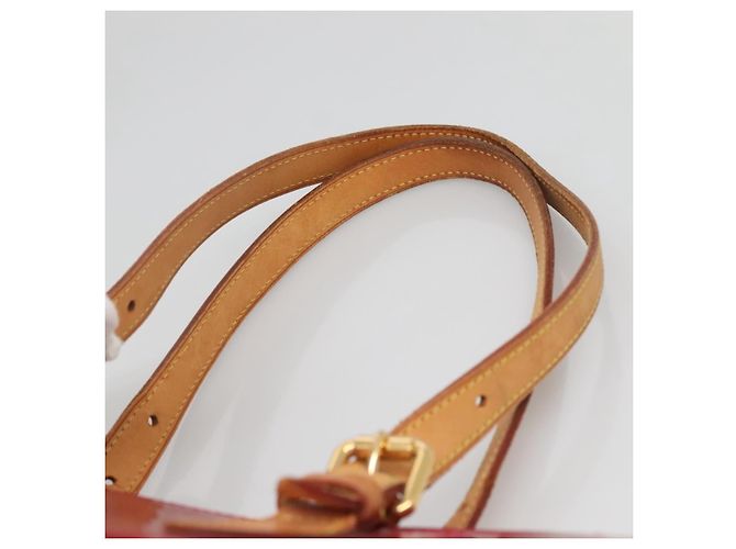 Louis Vuitton Rosewood Avenue Monogram Vernis Rosso - vista 7
