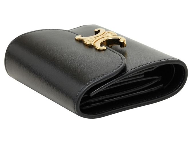 Céline Celine Triomphe Kleiner Geldbeutel Schwarz - Ansicht 5