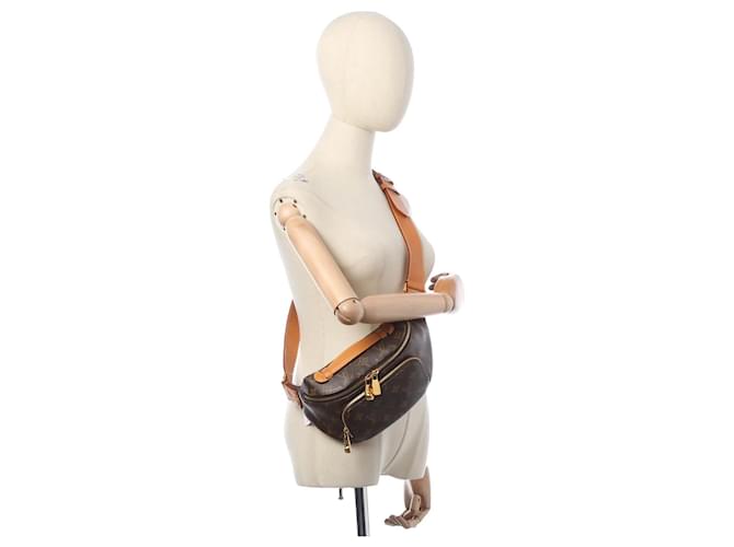 Bumbag Louis Vuitton Marsupio Rush Monogram Canvas Marrone Monogramma - vista 8