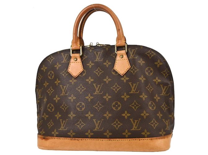 Louis Vuitton Alma Monogram Canvas PM Marrone - vista 2