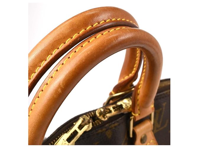 Louis Vuitton Alma Monogram Canvas PM Marrone - vista 5