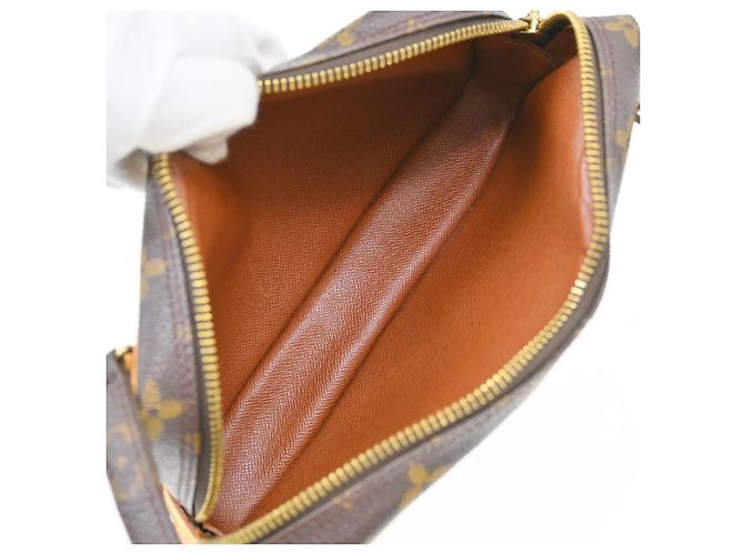 Louis Vuitton Pochette Marly Bandouliere Monogram Canvas Marrone - vista 3
