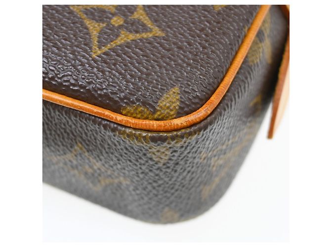 Louis Vuitton Pochette Marly Bandouliere Monogram Canvas Marrone - vista 7