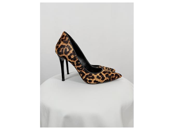 Michael Kors Décolleté leopardate slingback Marrone Nero - vista 6