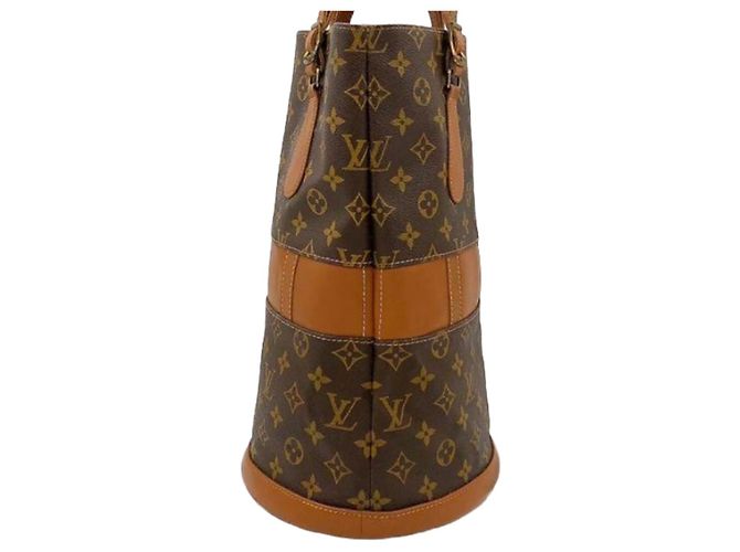 Bucket Borsa a secchiello Louis Vuitton in pelle - vista 4