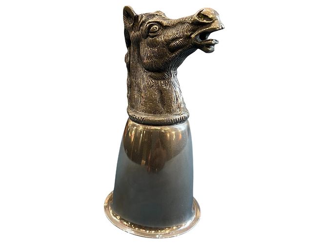 Gucci Silver Horse Head Cup - view 4