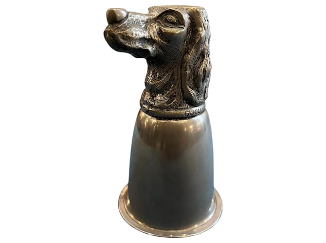 Gucci Silver Dog Head Cup - view 2