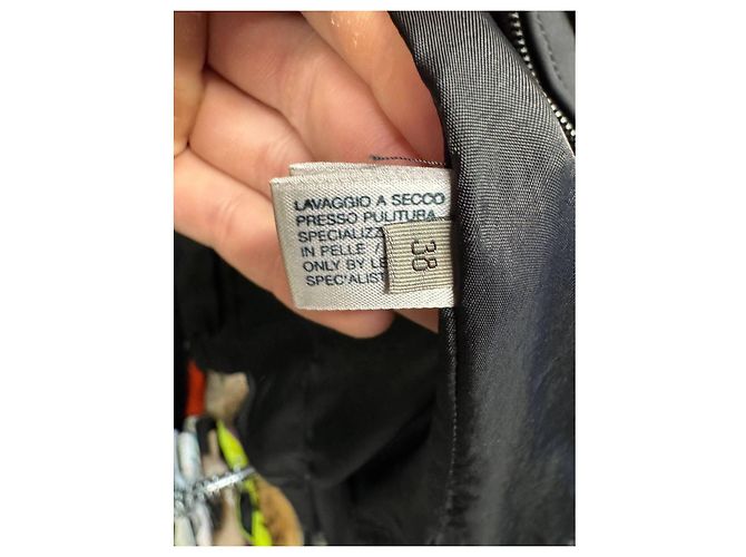 Schwarze Lederjacke Bottega Veneta - IT 38 / XS Gebraucht - Ansicht 5