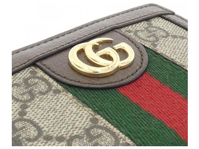 Gucci Ophidia Bi-fold Wallet Braun Beige - Ansicht 4