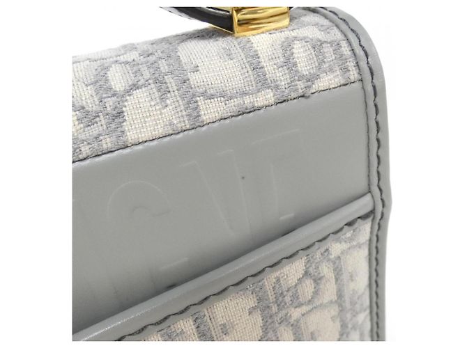 Christian Dior DIOR OBLIQUE 30 Montaigne Borsa a Spalla Marrone - vista 4