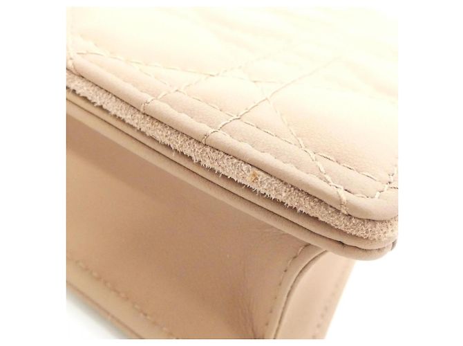 Pochette Lady Dior Christian Dior Beige - vista 4
