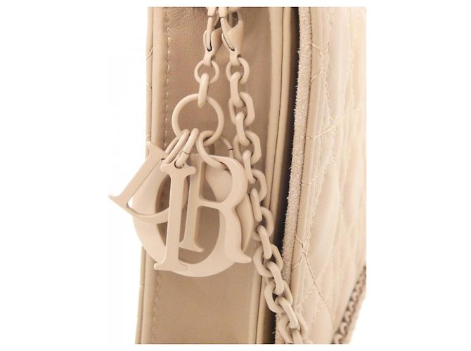 Pochette Lady Dior Christian Dior Beige - vista 5