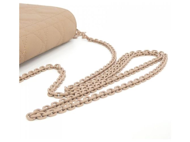 Pochette Lady Dior Christian Dior Beige - vista 6