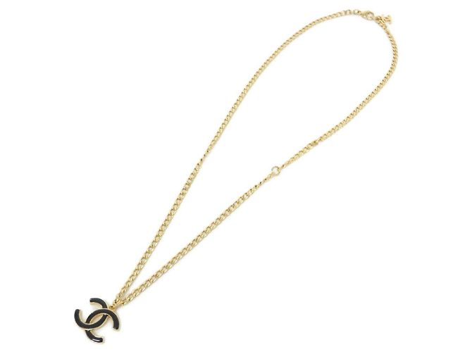 Collar Chanel AB8358 Negro y Dorado - vista 2