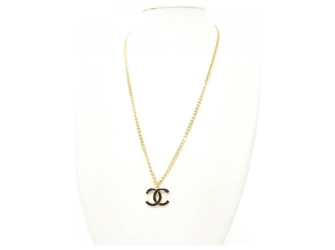 Collar Chanel AB8358 Negro y Dorado - vista 5