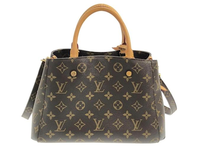 Louis Vuitton Monogram Montaigne BB Handbag Brown - view 2