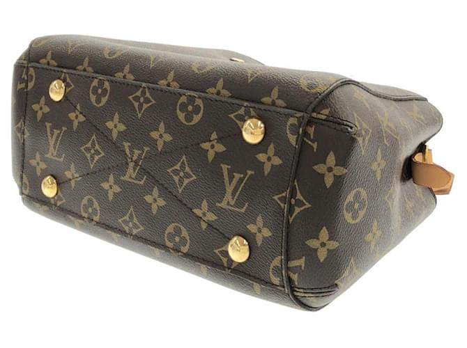 Louis Vuitton Monogram Montaigne BB Handbag Brown - view 3
