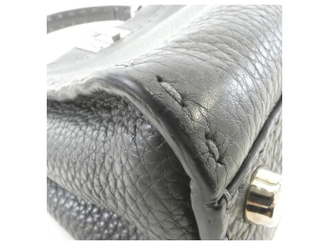 Mini borsa a mano Fendi Selleria Peekaboo Marrone - vista 2