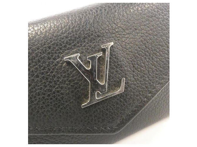 Cartera Louis Vuitton Lock Mini Negro - vue 4