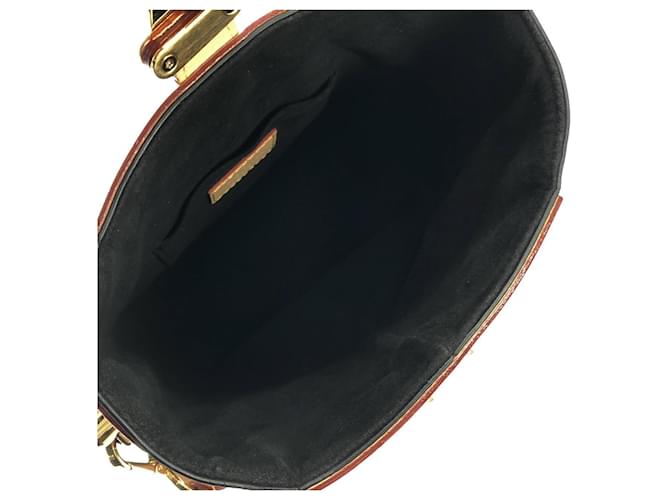 Borsa Duffle Monogram Louis Vuitton Marrone - vista 7