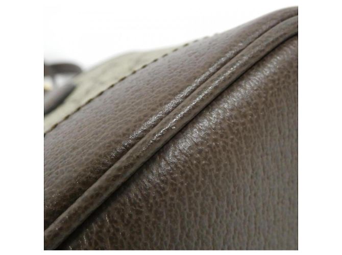 Borsa Gucci Ophidia in beige e marrone - vista 4