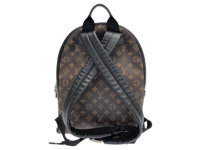 Zaino Louis Vuitton Monogram Macassar Josh Marrone - vista 2