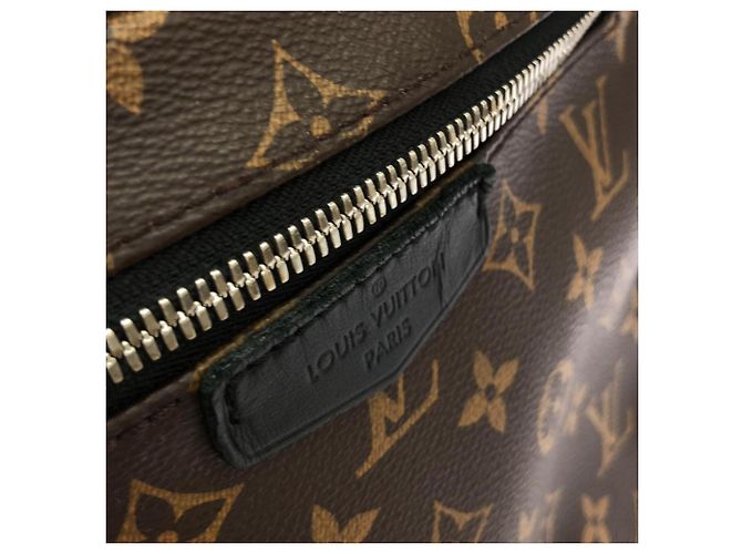 Zaino Louis Vuitton Monogram Macassar Josh Marrone - vista 4