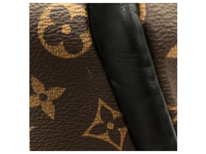 Zaino Louis Vuitton Monogram Macassar Josh Marrone - vista 5