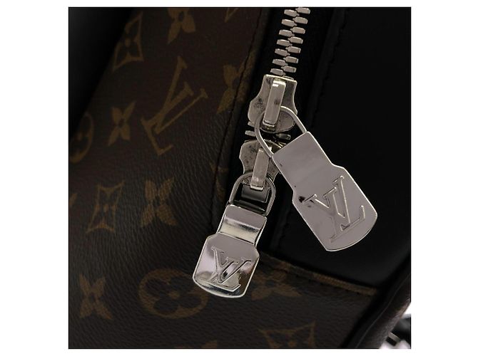 Zaino Louis Vuitton Monogram Macassar Josh Marrone - vista 6
