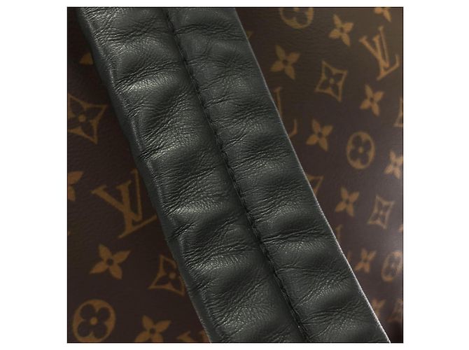 Zaino Louis Vuitton Monogram Macassar Josh Marrone - vista 7
