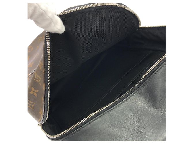 Zaino Louis Vuitton Monogram Macassar Josh Marrone - vista 8