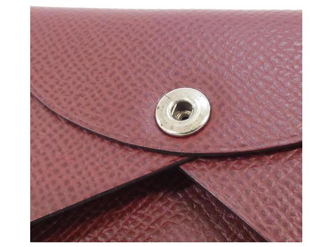 Hermès Tarjetero Calvi Hermes en Rouge H Roja - vista 5