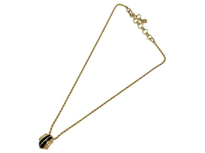Collar de esmalte dorado Christian Dior - vista 5
