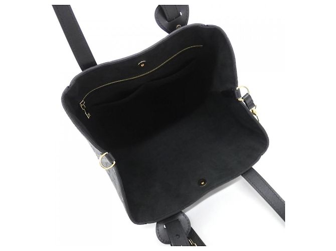 Borsa Louis Vuitton Monogram Empreinte Nero - vista 6