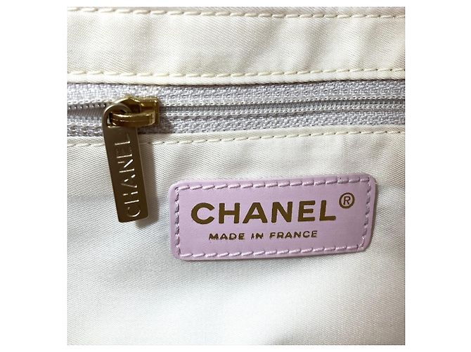 Borsa Tote Chanel New Travel Line PM Rosa - vista 8