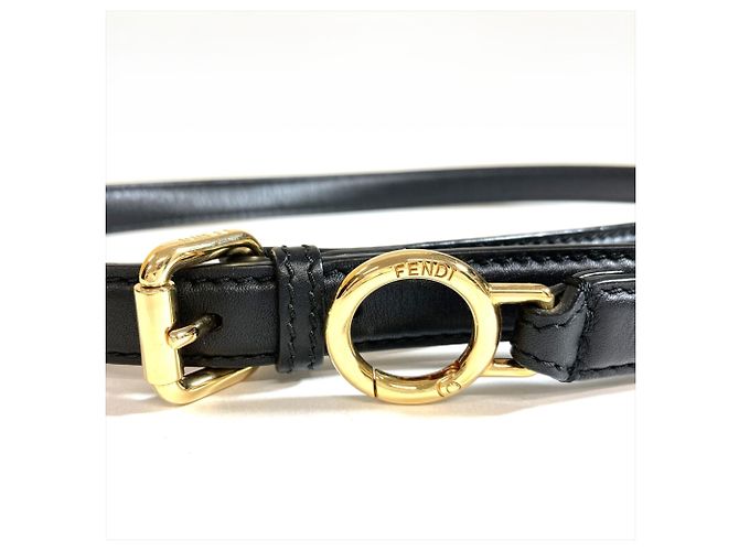Borsa Fendi Peekaboo IseeU Medium Nero - vista 5