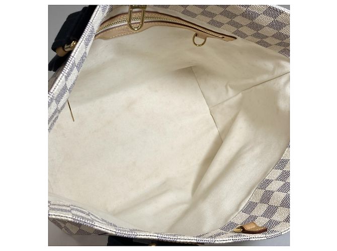 Louis Vuitton Plan Soleil Cabas PM Tragetasche Weiß - Ansicht 6