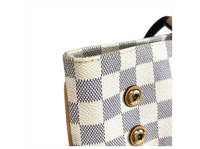 Louis Vuitton Plan Soleil Cabas PM Tragetasche Weiß - Ansicht 8