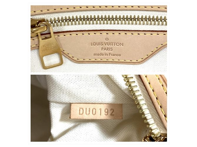 Louis Vuitton Plan Soleil Cabas PM Tragetasche Weiß - Ansicht 9