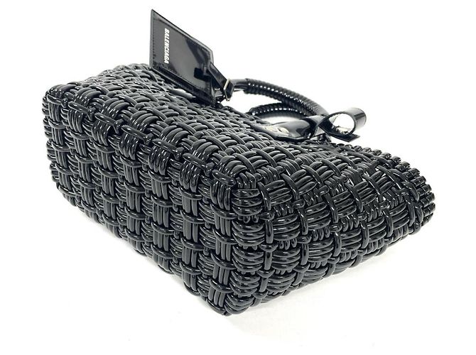 Borsa Basket Bistro XS Balenciaga Nero - vista 3