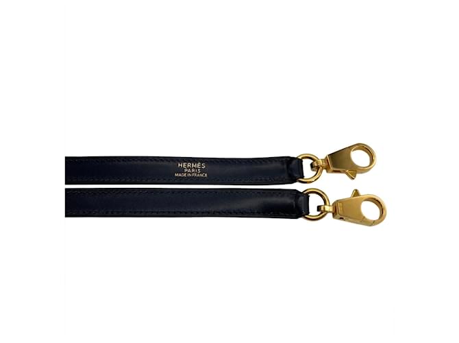 Hermès Borsa Hermes Kelly 32 Blu navy - vista 12