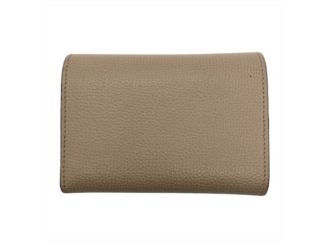 Cartera vertical tríptico Anagram de Loewe Beige - vista 2