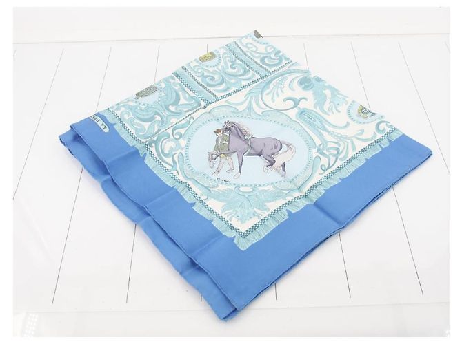 Hermès Hermes Carré 90 Seta multicolore 90 x 90 - vista 2