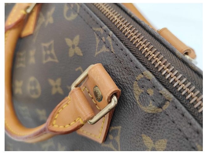 Borsa Louis Vuitton Speedy Monogram Canvas 35 Multicolore - vista 4