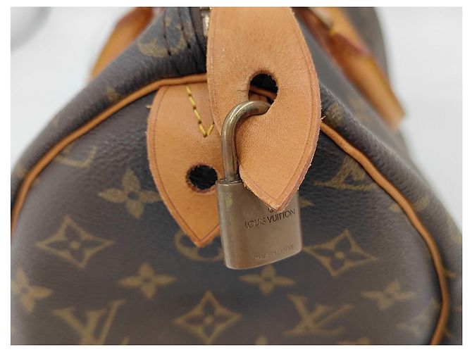 Borsa Louis Vuitton Speedy Monogram Canvas 35 Multicolore - vista 5