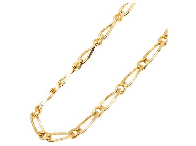 Collana a catena Chanel Vintage placcata oro D'oro - vista 3