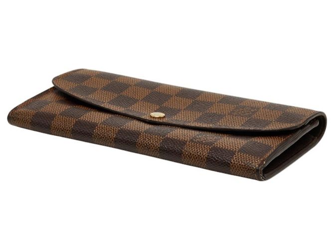 Monedero Damier Louis Vuitton Castaño Damier ebene - vista 4
